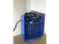 Varmeblæser 2kw - Varmeblæser med regulerbar termostat. 4-trinsomskifter 230V