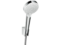 HansGrohe Crometta håndbrusersæt med bruserslange 125 cm og holder hvid/krom