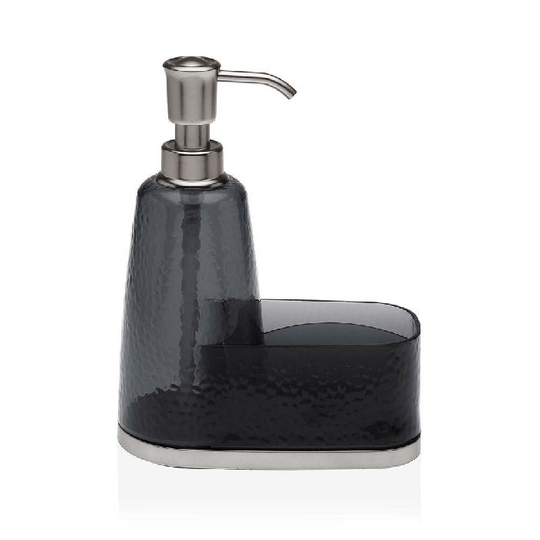 Sæbedispenser Versa Sort polystyren (8 x 19,5 x 16 cm)