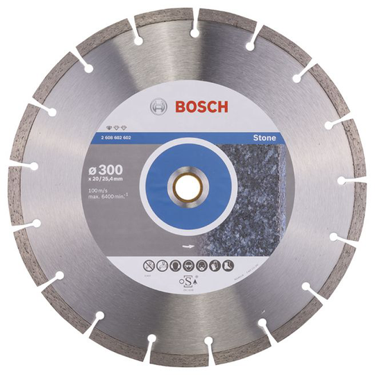 Bosch Diamantskive 300x25,4mm Prof Stone - 2608602602
