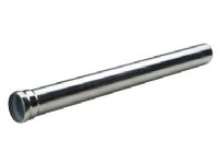 GM-X rør DN80.90X500 mm. - Galvaniseret