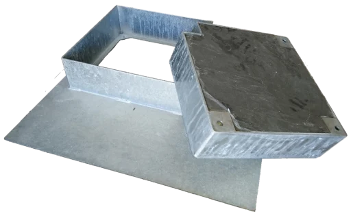 Jesmig 600/400 x 79 mm teknikdæksel t/integrerede fliser, 12,5 t