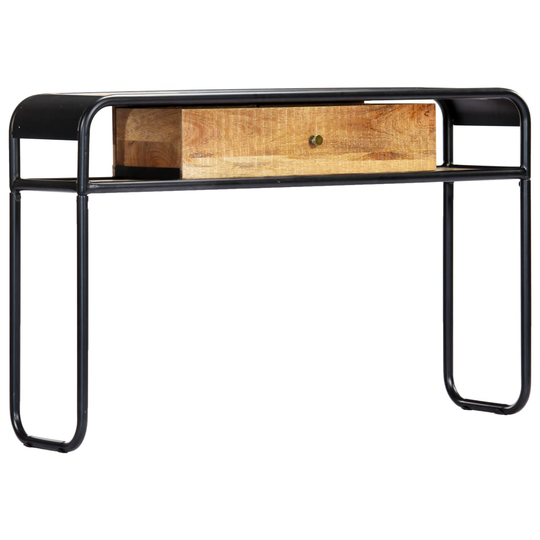 vidaXL konsolbord 118 x 30 x 75 cm massivt mangotræ