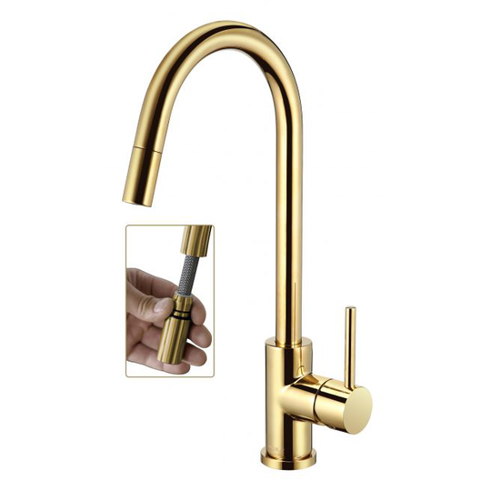ADORA® Imperia Flex U KV.armatur m/udtræk, Gold