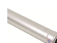 Blücher afl.rør 1 mf.110X750 - m.O-ring RF AISI 304.Alm RF stål
