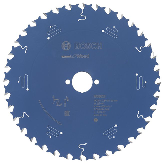 Bosch Rundsavsklinge 230x30x2.8mm 36t Exp Wood - 2608644062