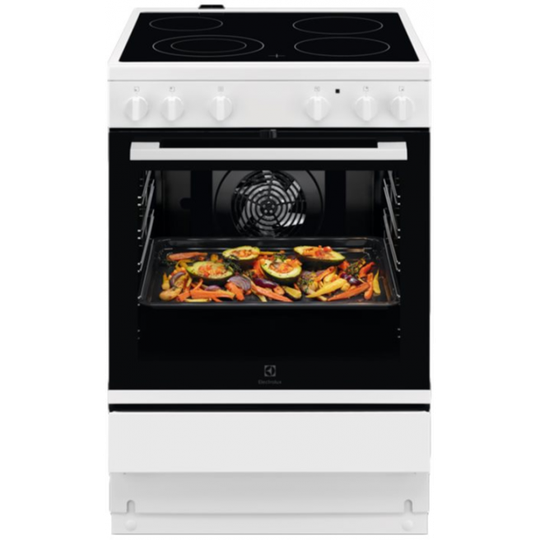 Electrolux LKR64001SW - Glaskeramisk komfur