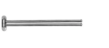 HÅNDKLÆDEHOLDER M/ 2 ARME