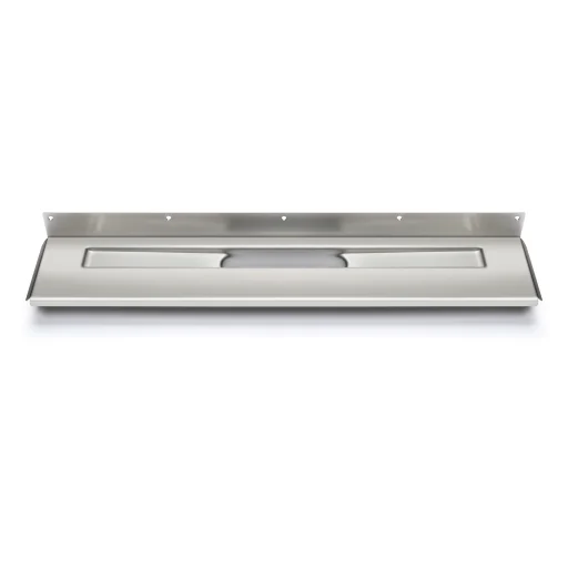 Unidrain 1004 Afløbsarmatur, 600 mm, Mod bagvæggen