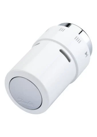 Danfoss Living Design termostat t/Fremløbsventiler - krom/hvid