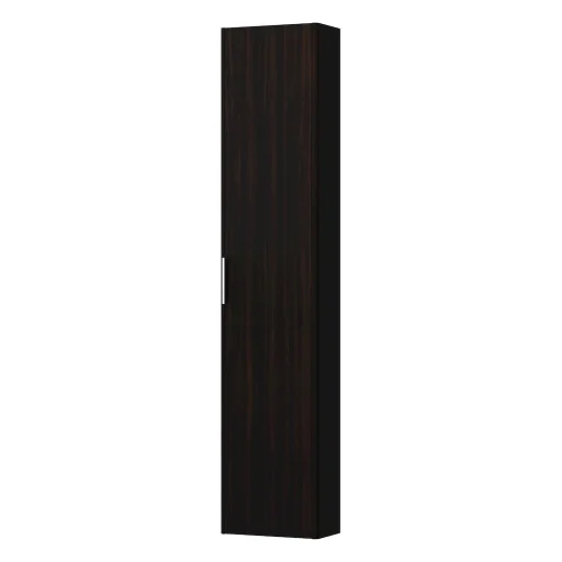 Laufen Base højskab højrehængslet, 35x18,5 cm, mørk elm