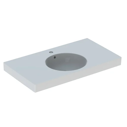 preciosa ii vask 90x50 haneh. midt, hvid