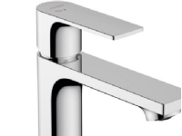 hansGrohe Rebris E håndvaskarmatur 80 CoolStart med løft-op bundventil, krom