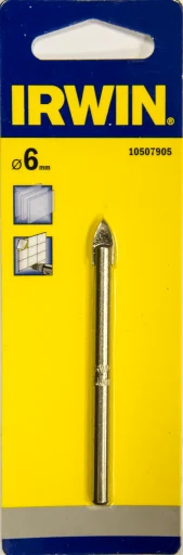 Irwin glas-, flise- og porcelænsbor 6 mm