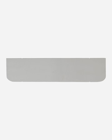 Hylde Rib 100x24 cm Grå