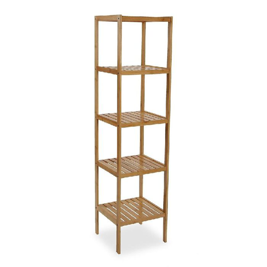 Badeværelse reol Versa Bambus (33 x 140 x 34 cm)