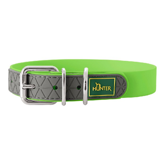 Hundehalsbånd Hunter Convenience Comfort XS-S Grøn (22-30 cm)