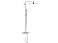 Grohe Rainshower system 310 - Brusesystem med termostat til væg 27966000