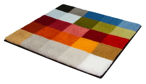 Kleine Wolke Cubetto bademåtte, 60x60 cm, flerfarvet