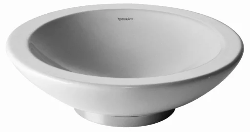 Duravit Bagnelle Bowle Ø40 cm, hvid u/hanehul & overløb