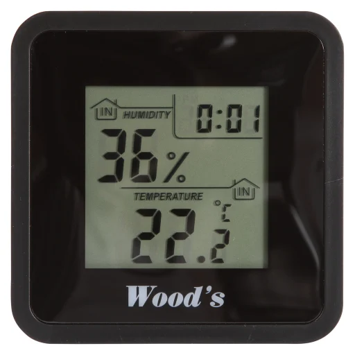 Woods Hygrometer & termometer