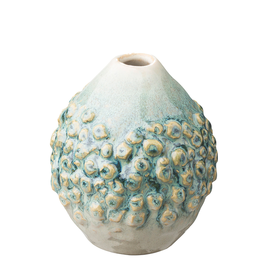 SINNERUP Dots stentøj vase H10 (GRØN, ONESIZE)