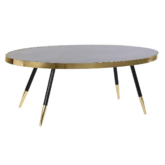 Sofabord DKD Home Decor Krystal Stål (110 x 50 x 41,5 cm)
