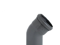 Ht-Pp (Amax Pro) Ø40 mm X 45° Grå Bøjning
