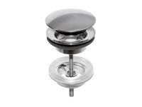 Gustavsberg GB4163657575 01, Flush-knap, Krom, Akrylnitrilbutadienstyren