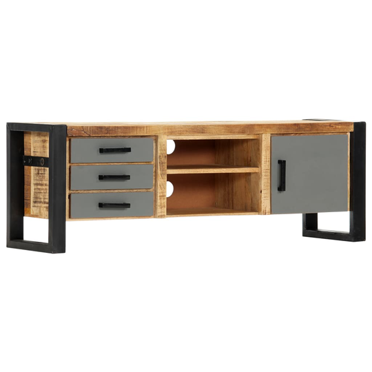 vidaXL tv-skab 120x30x40 cm massivt mangotræ