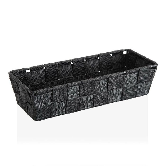Kurv Versa Medium Mørkegrå Tekstil (19 x 9 x 19 cm)
