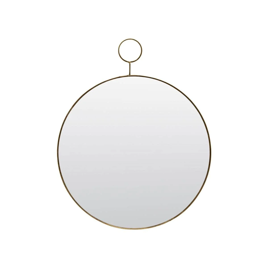 Spejl The Loop - Messing 38 cm - Hurtig levering og gratis fragt over 99 DKK.