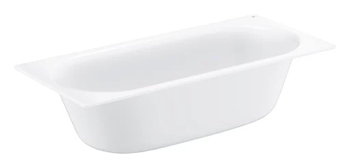 Grohe Essence badekar 180x80 cm, indbygning, alpinhvid