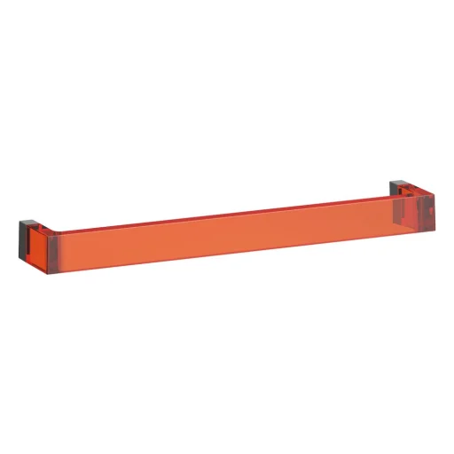 Kartell Laufen Rail håndklædestang, 45 cm, mandarin orange