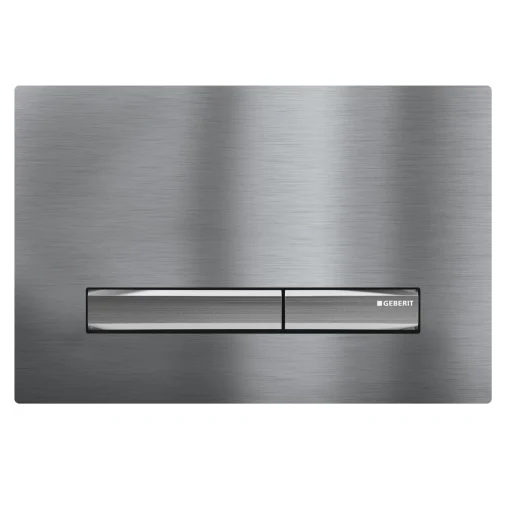 Geberit Sigma 50 betjeningsplade, mat krom/krom