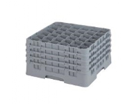 Opvaskekurv Cambro 50x50 til glas 36 rum Plast Grå,1 stk