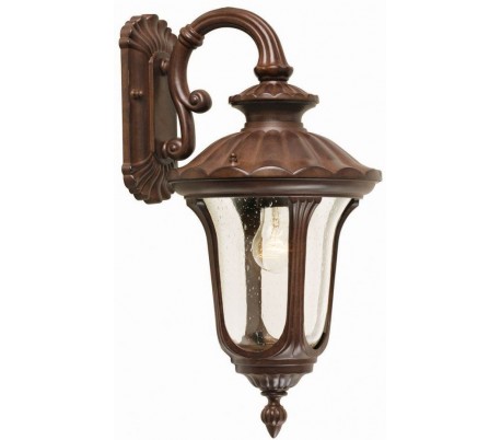 Chicago Væglampe H47 cm 1 x E27 - Patineret rust bronze