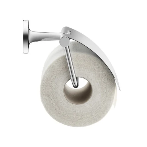 Duravit Starck T toiletpapirholder m/låg, krom