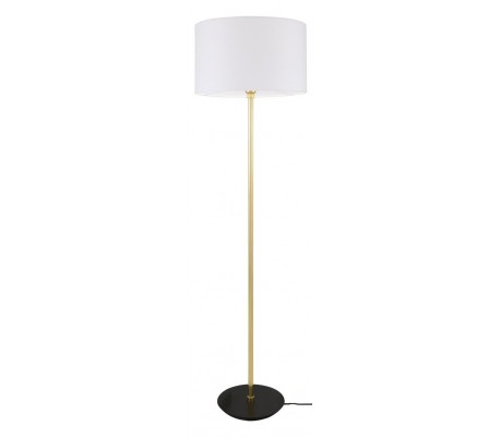 Inch Gulvlampe H148 cm 1 x E27 - Hvid/Messing