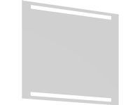 Dansani Mido Spejl 70x80 cm med integreret LED lys i top / bund