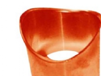 Nedløbsstuts - Beregnet til 250og280/76mm Kobber