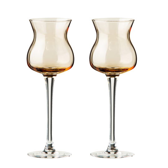 SINNERUP Aperitif glas gul top 2 stk. (AMBER/CURRY, ONESIZE)