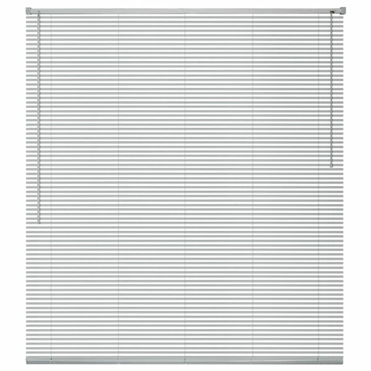 vidaXL persienne aluminium 60 x 160 cm sølvfarvet