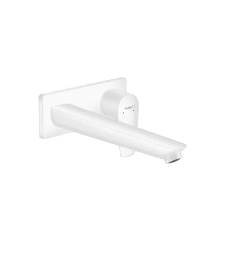 Hansgrohe Talis E 110 håndvaskarmatur t/væg 225 mm, mat hvid