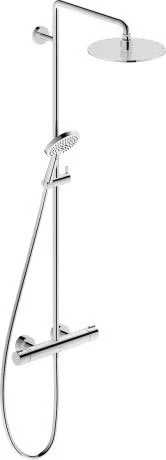 Duravit C.1 komplet brusesystem, krom