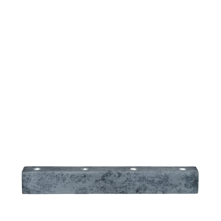 Lysestage Ellen 27 cm Marmor