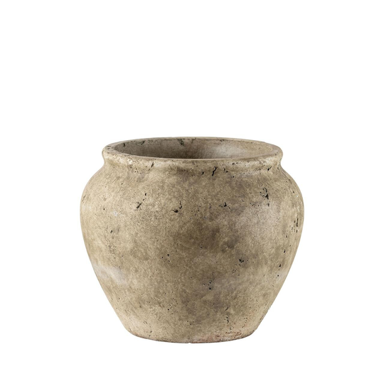 SINNERUP Christian cement urtepotte (BEIGE, S)