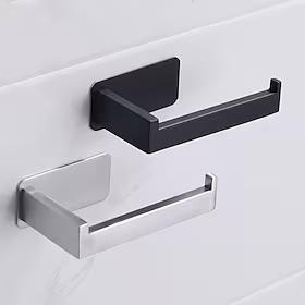 toiletpapirholder til badeværelse selvklæbende 304 rustfrit stål papirrulleholder papirhåndklædeholder stansefri vægmonteret toiletpapirholder badeværelsesrull