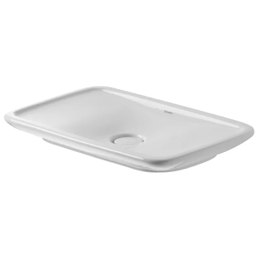 Puravida vask 70 cm til bord uden hanehul, wondergliss