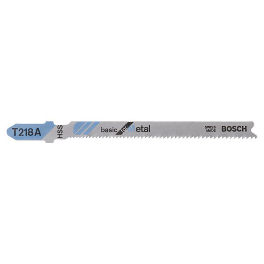 Bosch Stiksavklinge T 218 A Metal 5 Stk - 2608631032